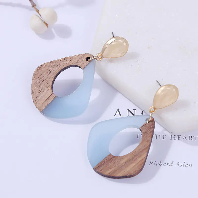 Hypoallergenic Acrylic Earrings in 4 Colors