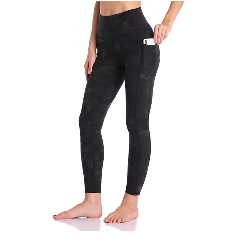 High Waist Stretch Yoga Pants for Fitness Training