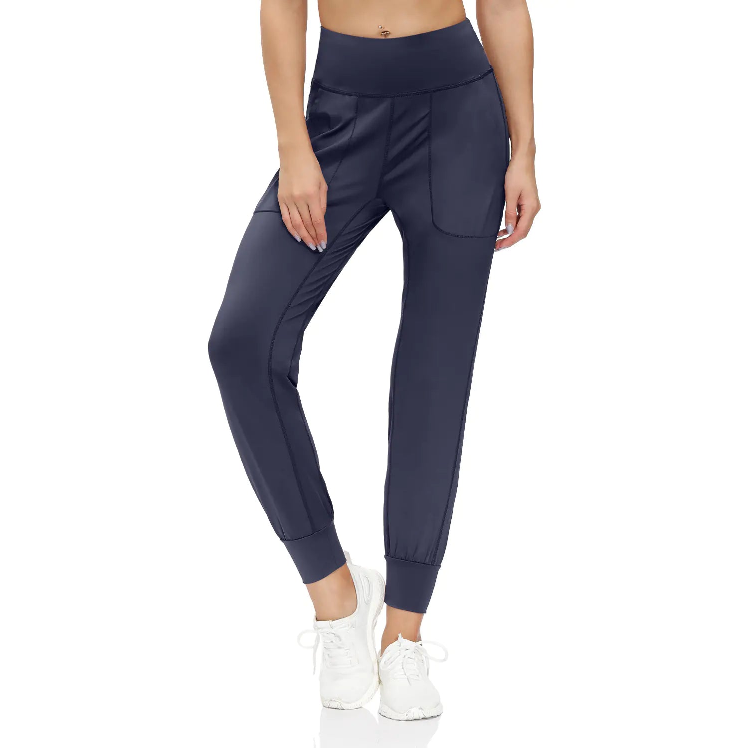 High Waist Stretch Yoga Pants with Pockets for Women