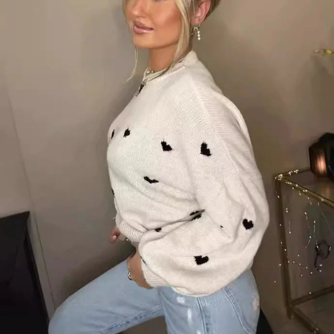 Hearts Sweater
