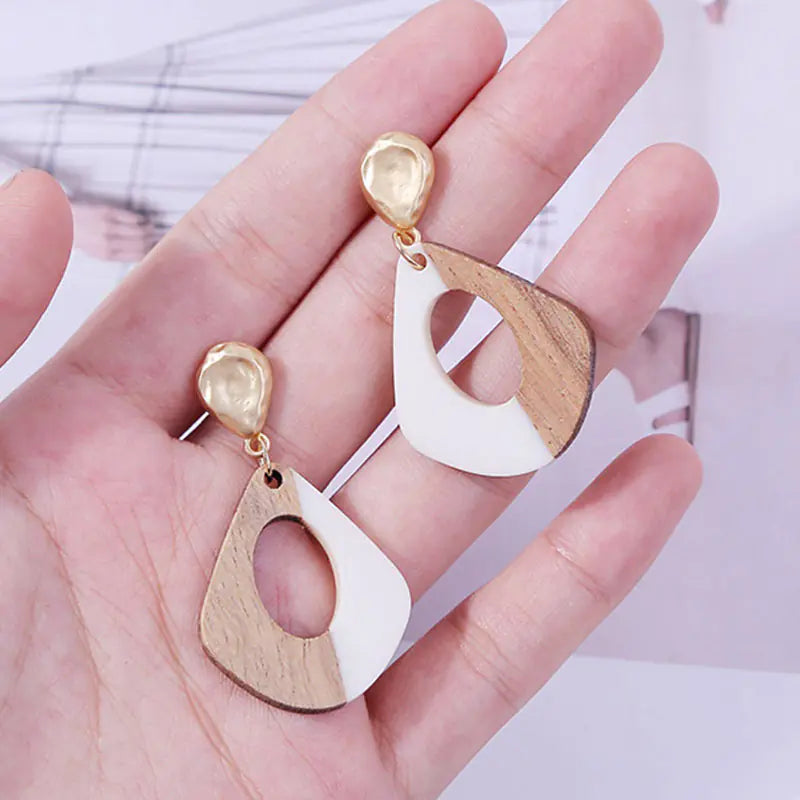 Hypoallergenic Acrylic Earrings in 4 Colors