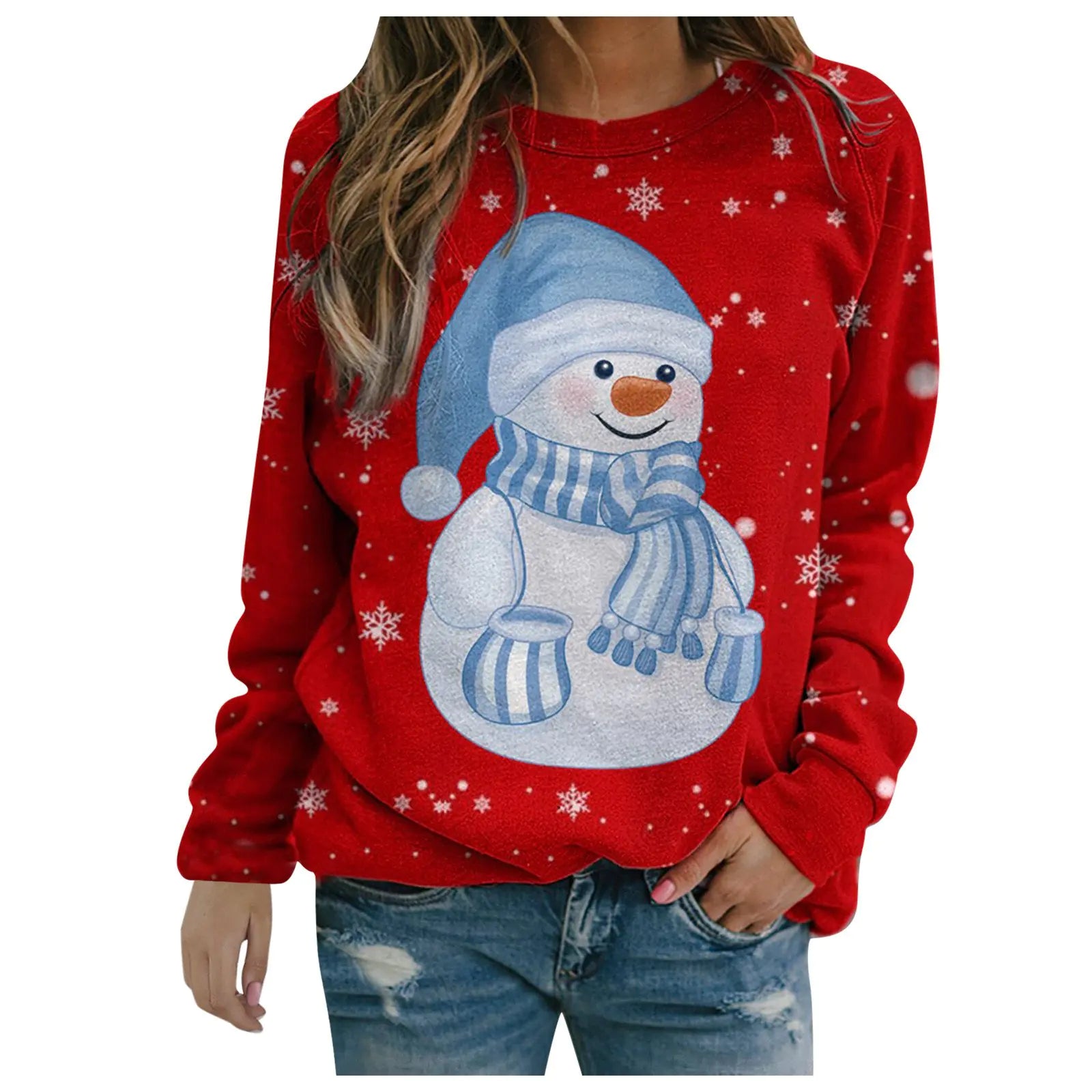 Women's Christmas Sweater for Autumn and Winter