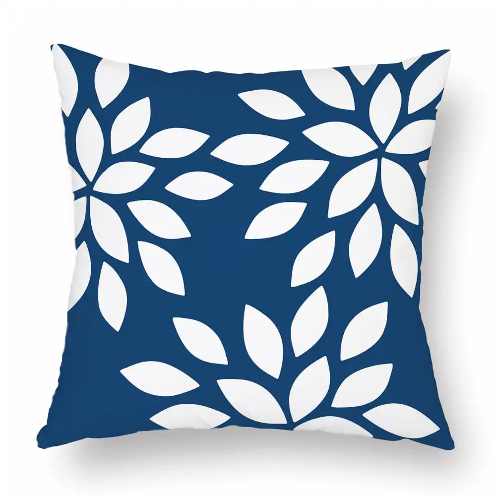 Geometric Letter Pillowcase for Living Room Sofa